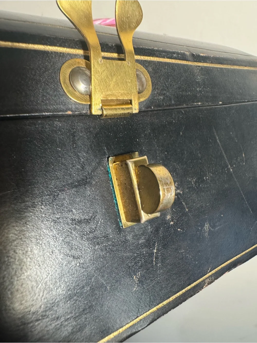Jana Vintage Chic 1950’s Jet Black box bag